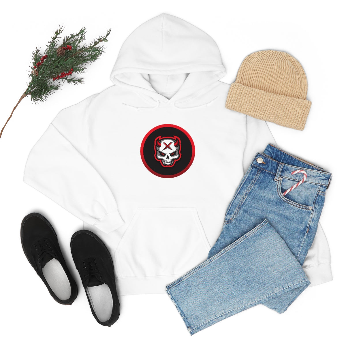Red Bit Unisex Hoodie