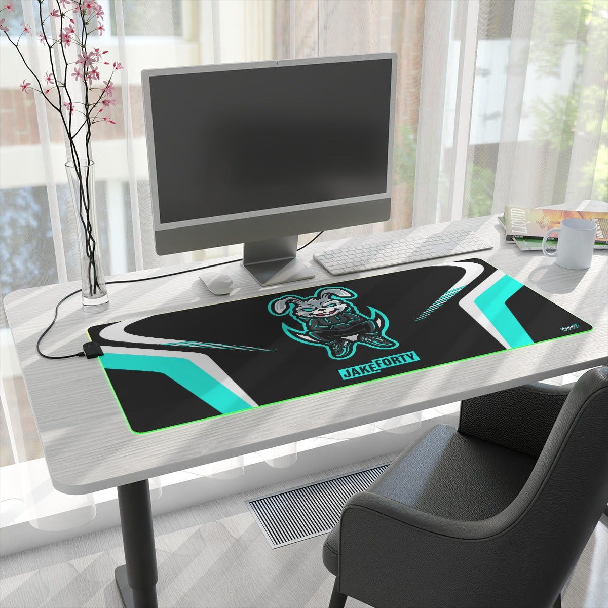 JakeForty LED Gaming Mouse Pad