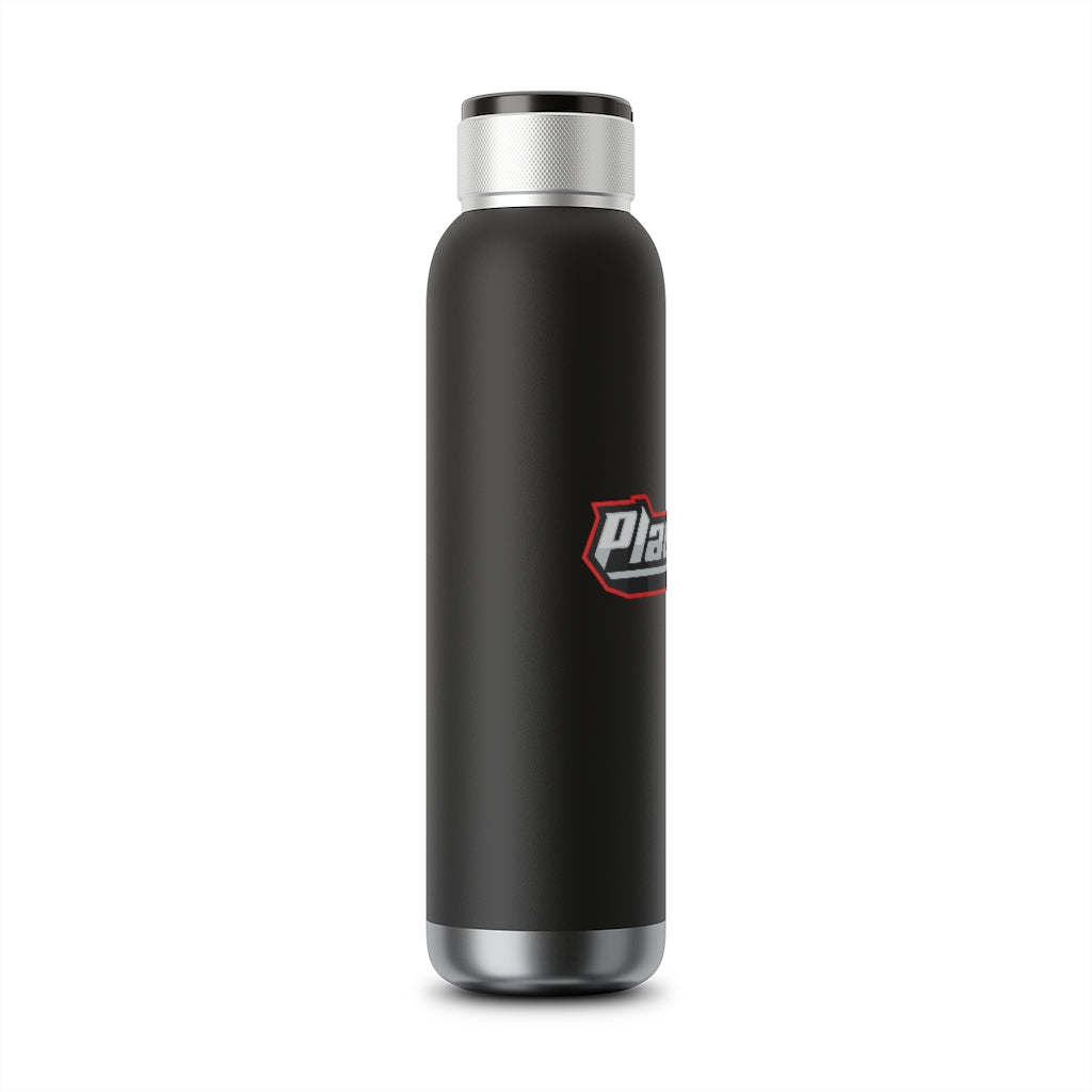 Player1Apparel Soundwave Copper Vacuum Audio Bottle 22oz