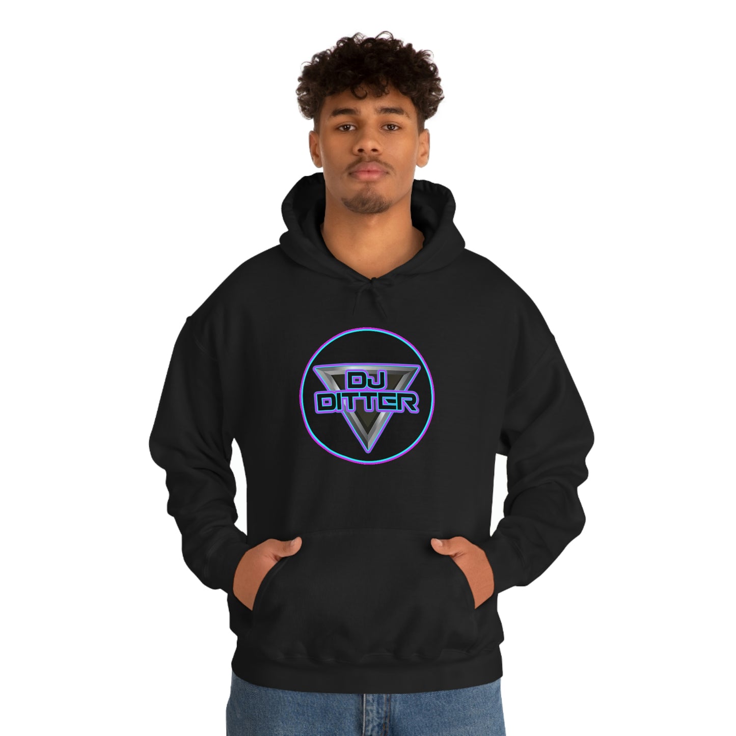Dj Ditter Circle Logo Unisex Hoodie