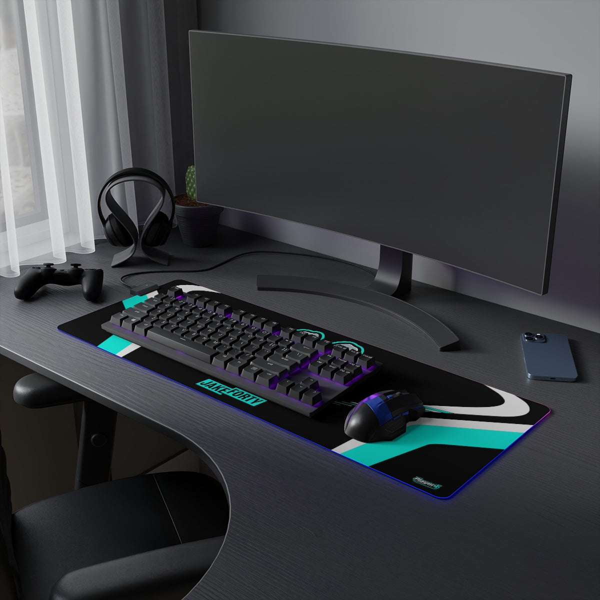 JakeForty LED Gaming Mouse Pad