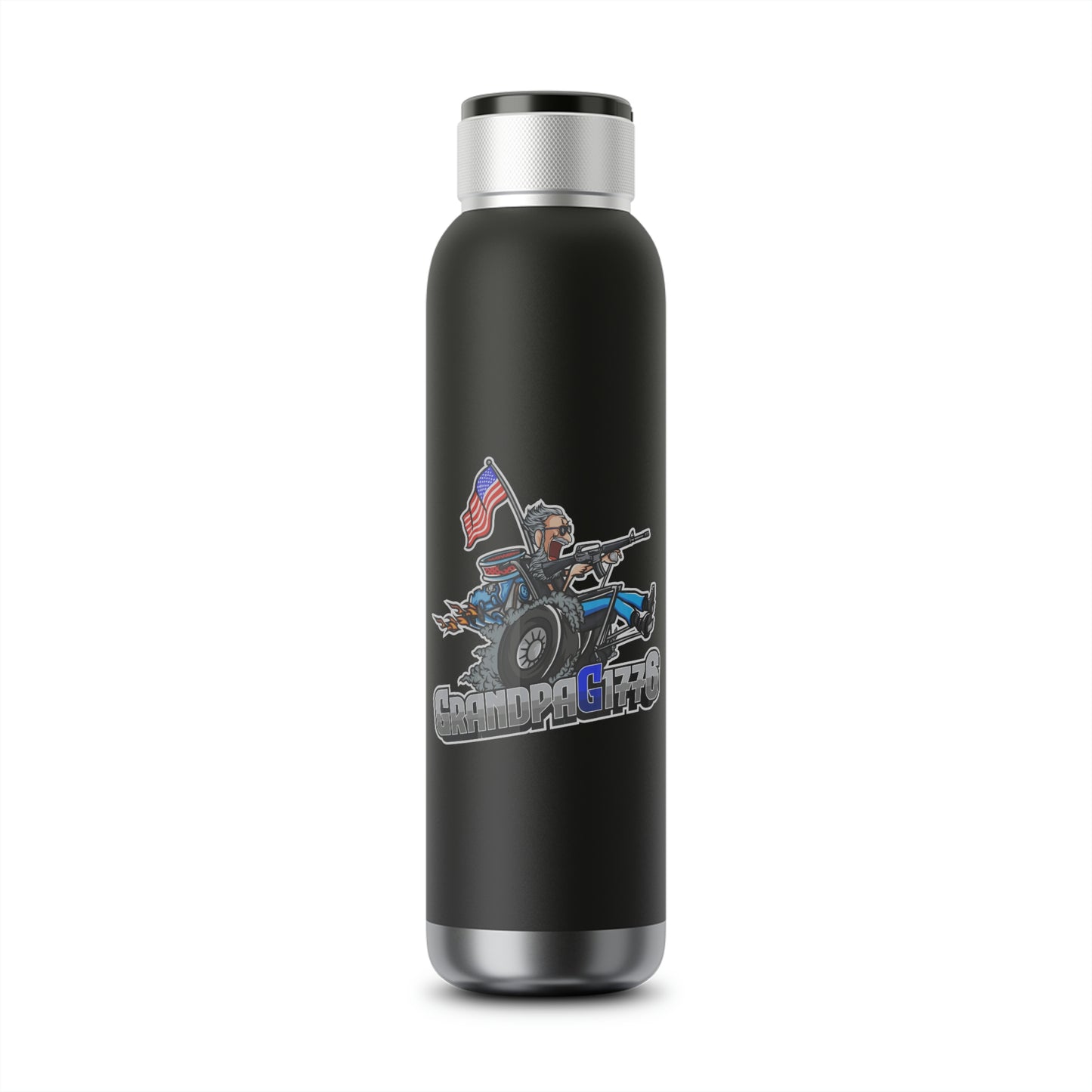 GrandpaG Soundwave Copper Vacuum Audio Bottle 22oz