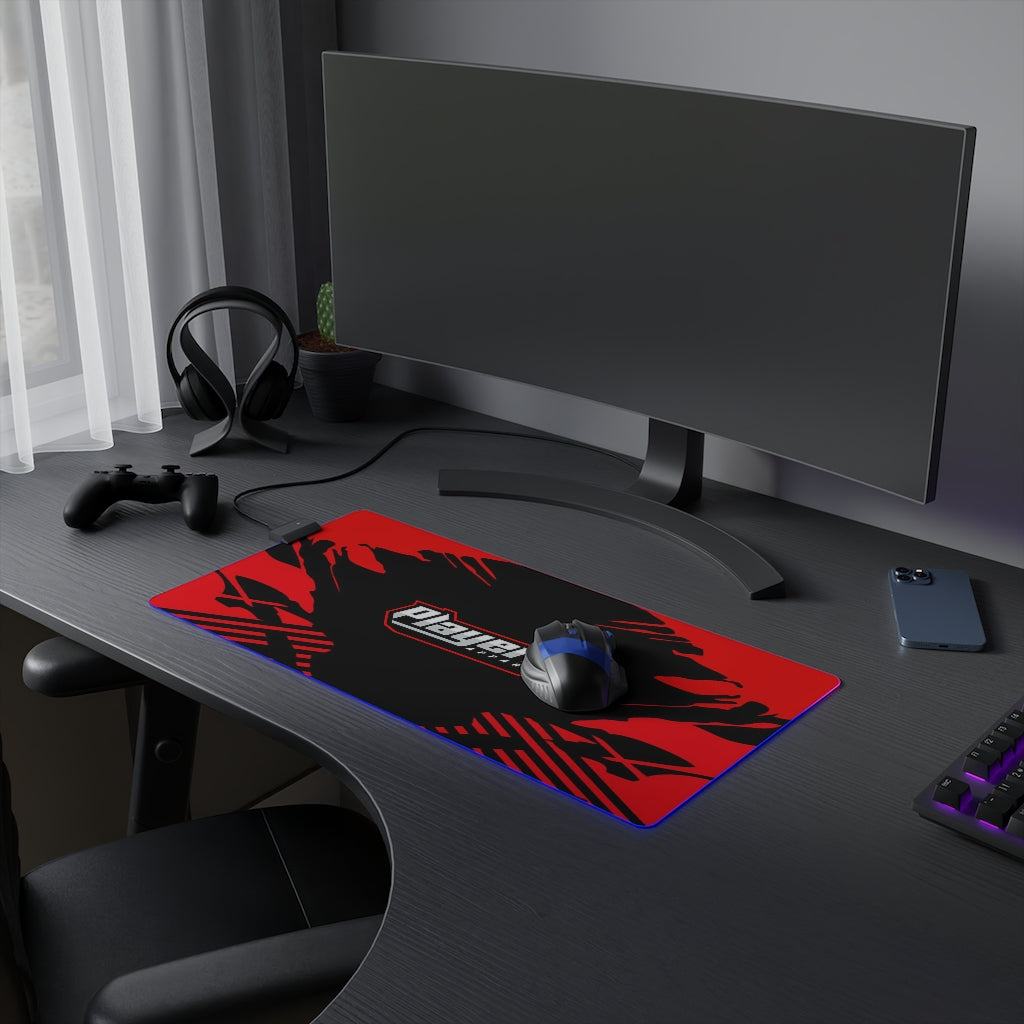 Player1Apparel LED Gaming Mouse Pad