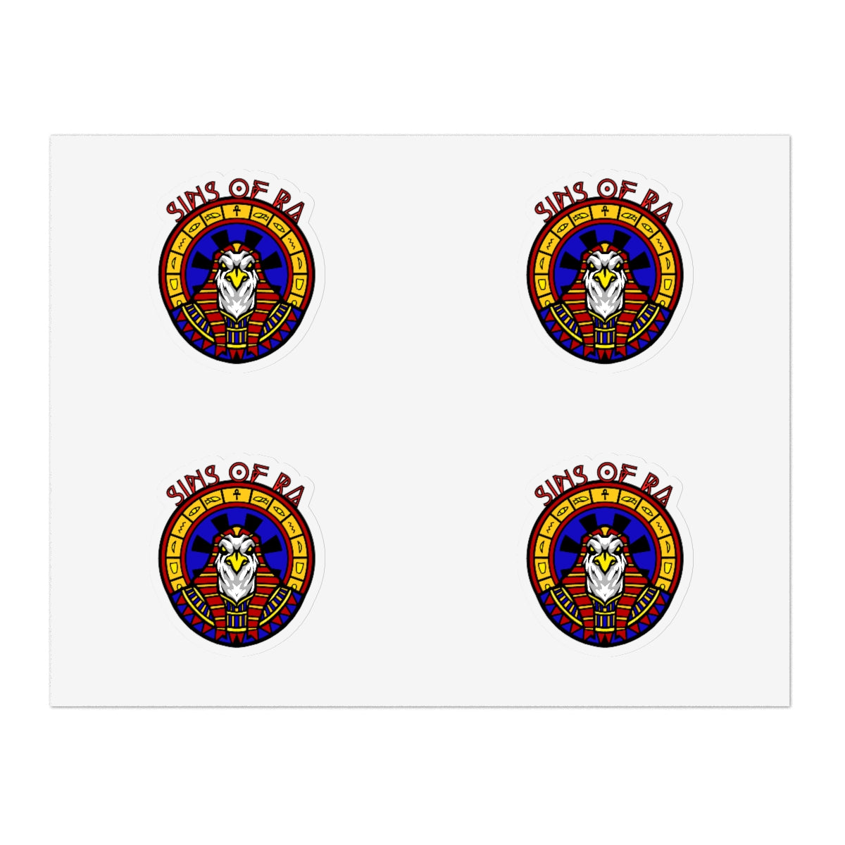Sins Of Ra Sticker Sheets