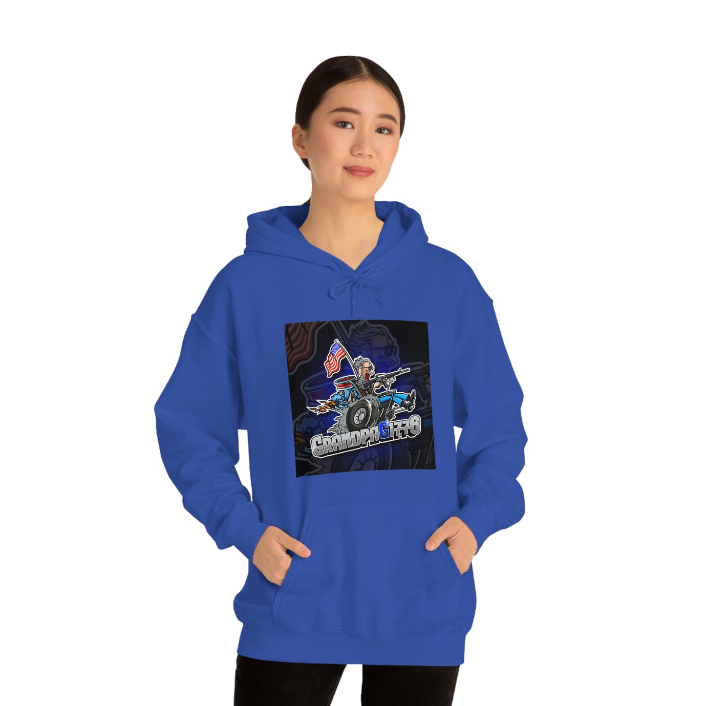 GrandpaG Silhouette Unisex Hoodie