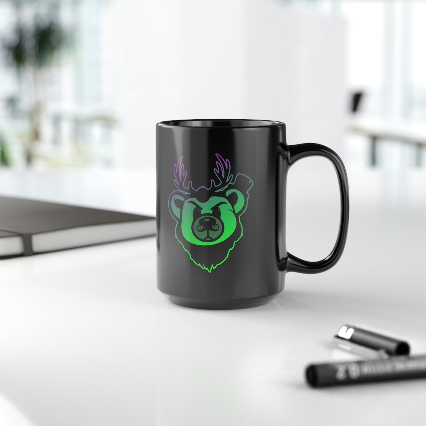 TxD Gaming Black Mug, 15oz