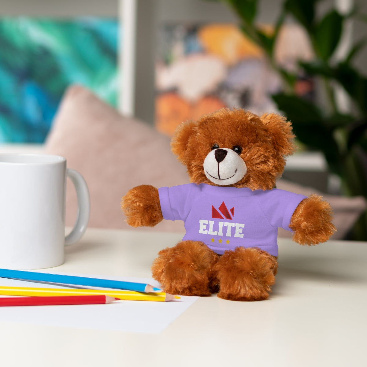 EliteTeam.Tv Stuffed Animals with Tee