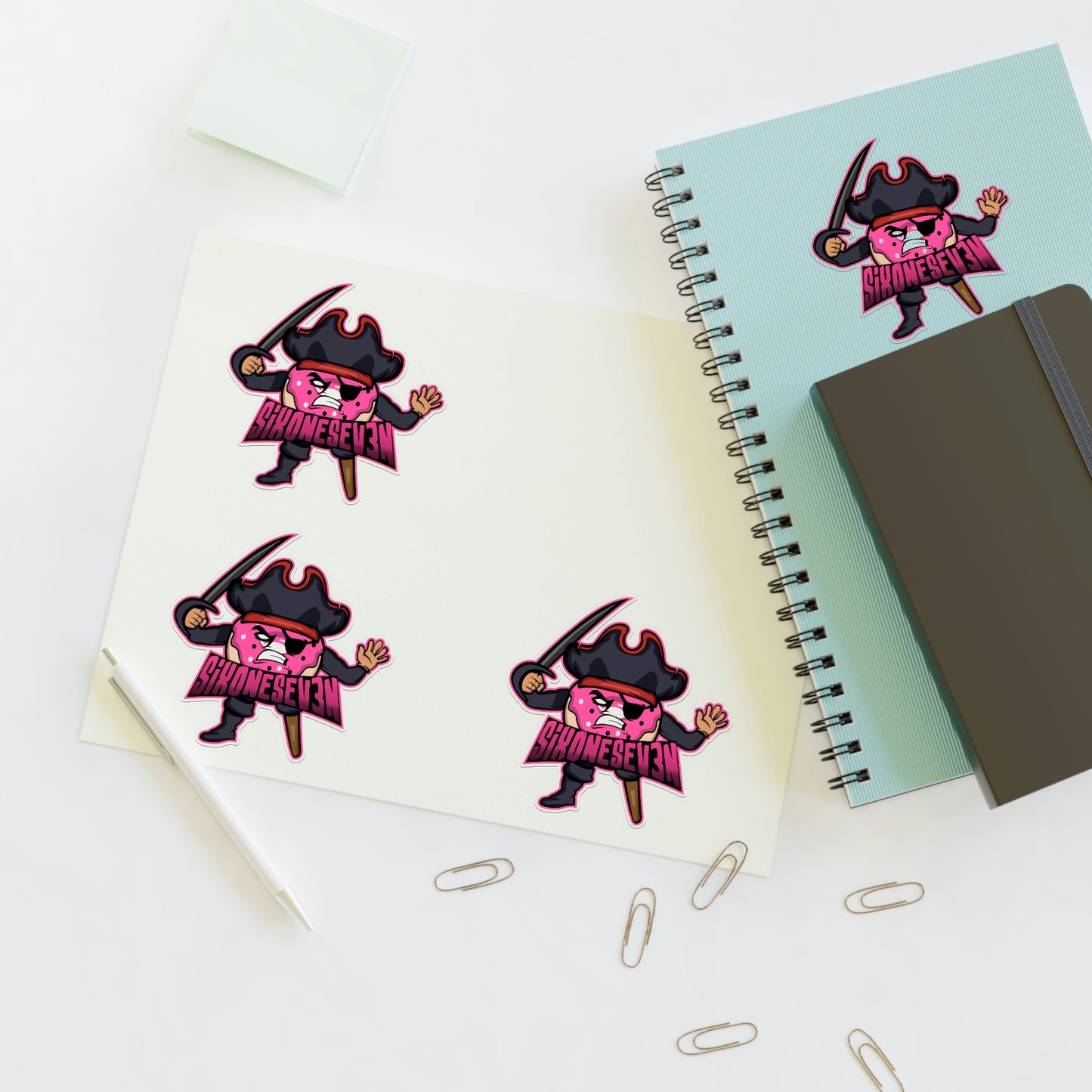 SixOneSev3n Sticker Sheets