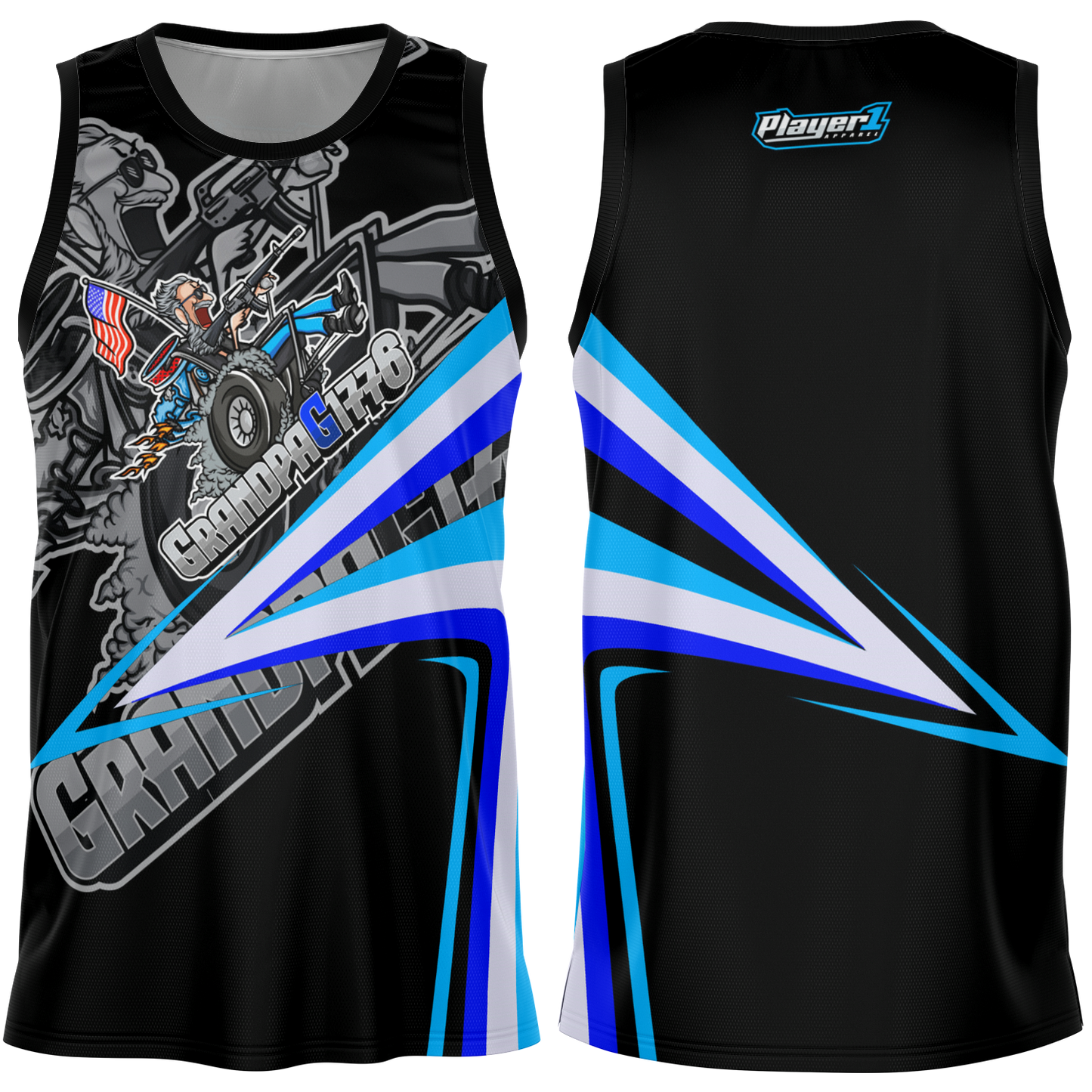 GrandpaG Basketball Jersey