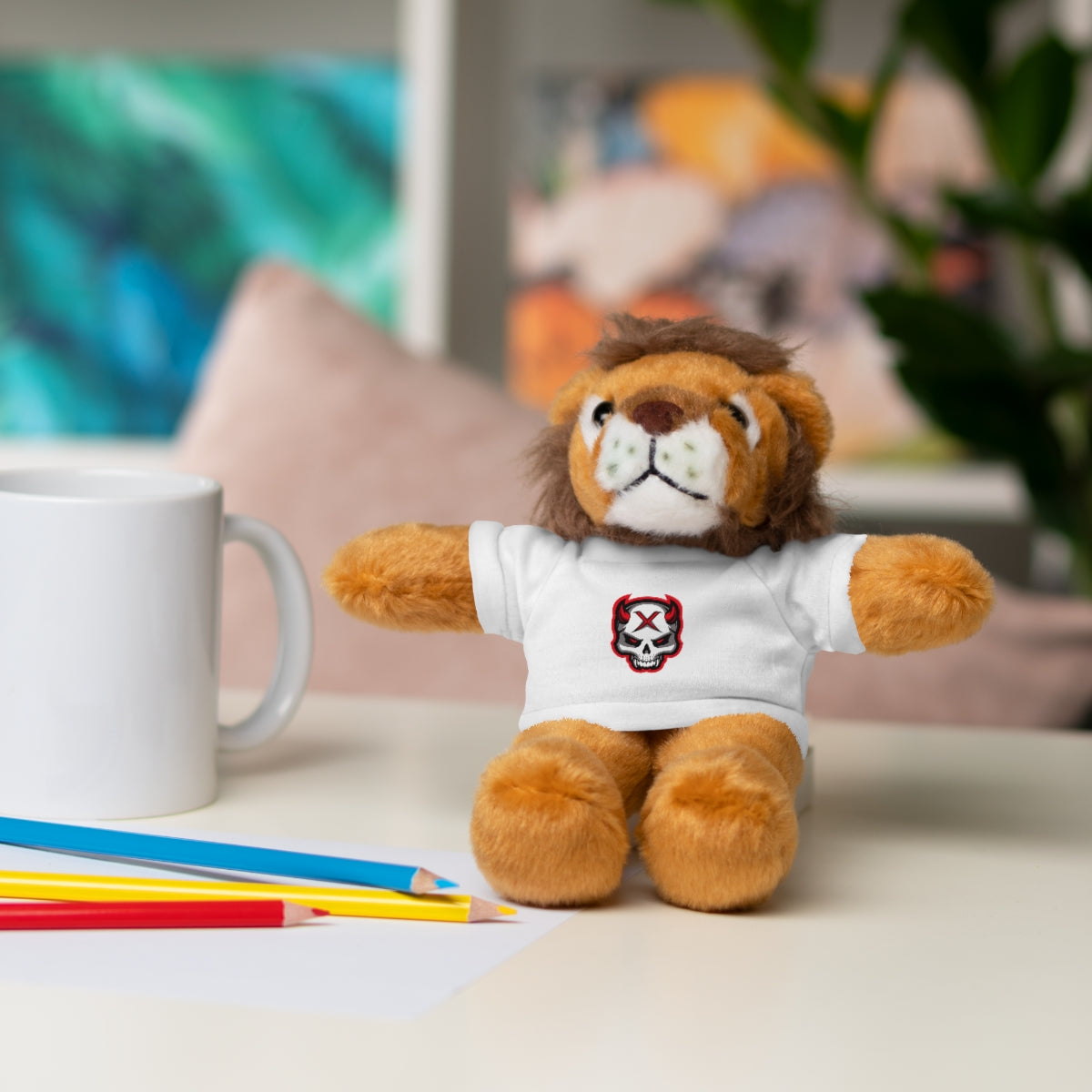 Red Bit Stuffed Animals with Tee