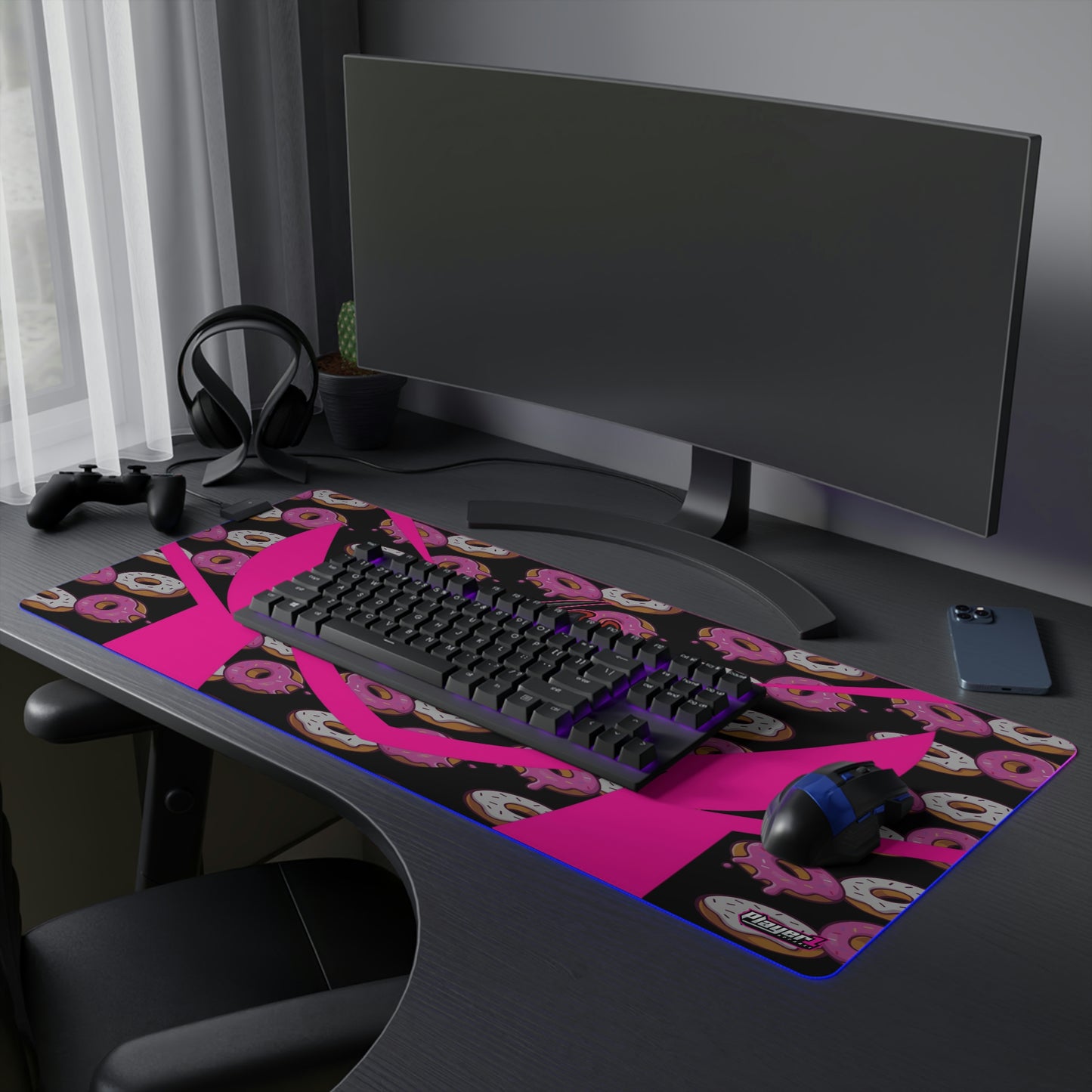 SixOneSev3n LED Gaming Mouse Pad