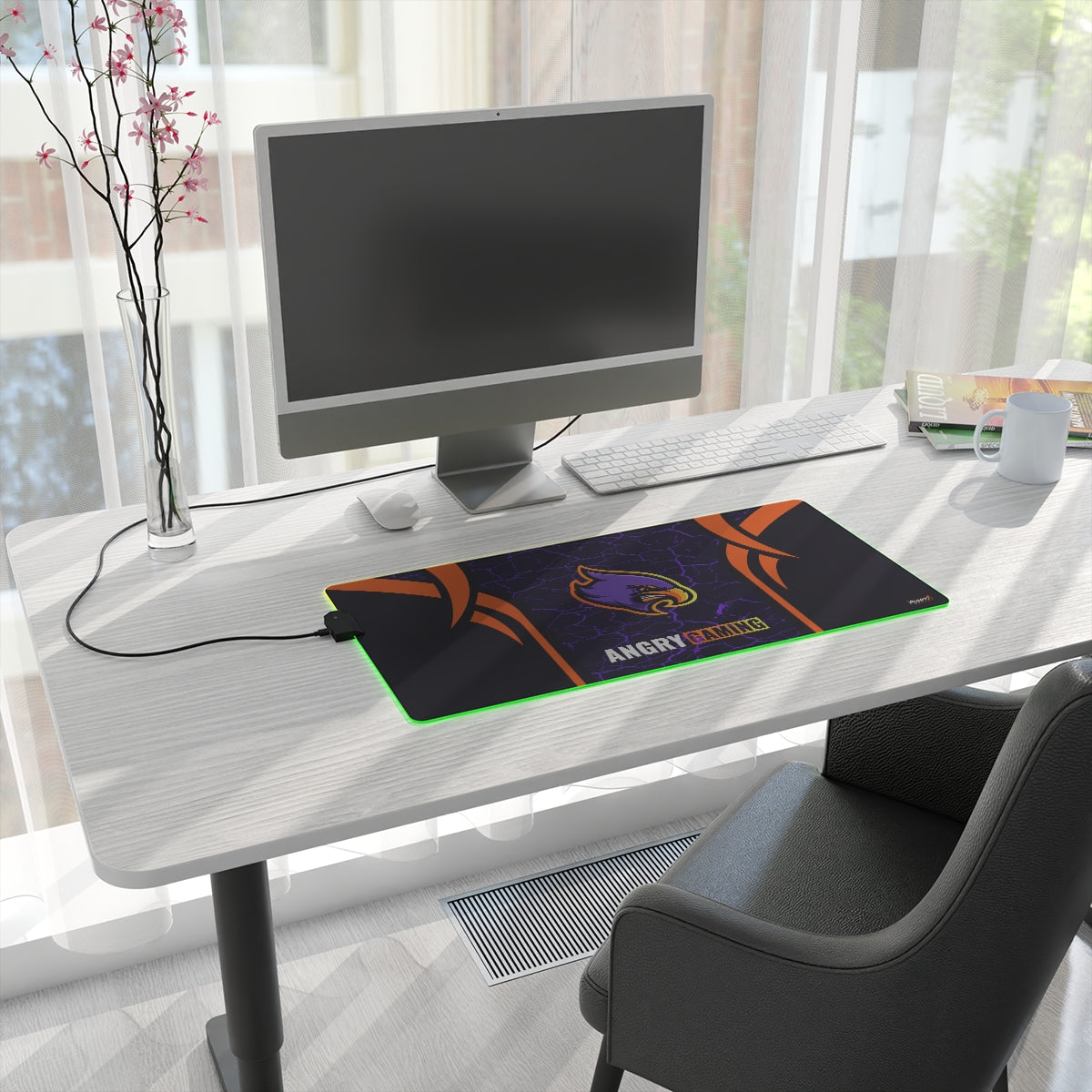 Angry Gaming LED Gaming Mouse Pad