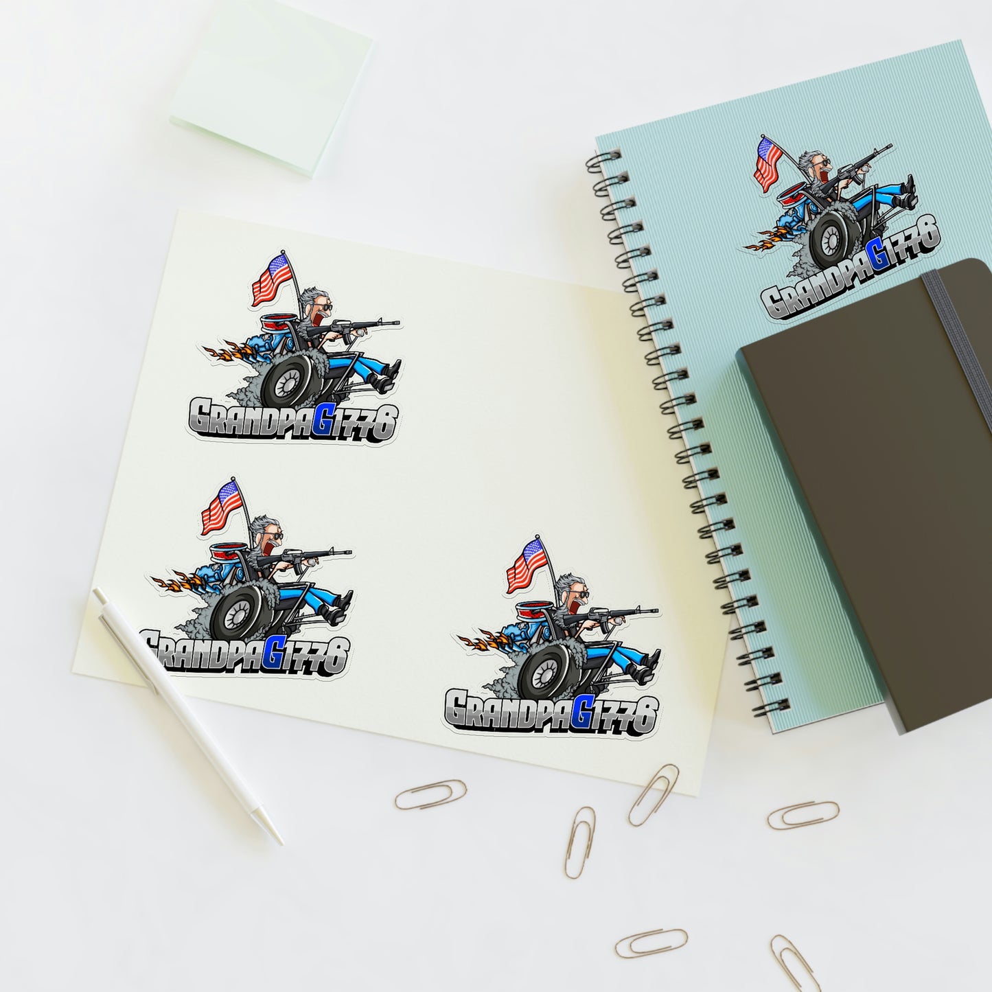 GrandpaG Sticker Sheets