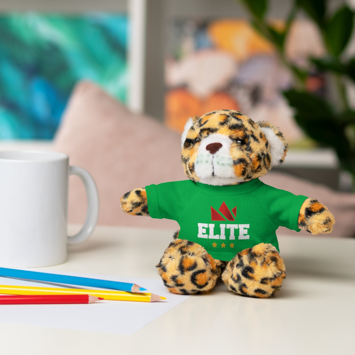EliteTeam.Tv Stuffed Animals with Tee