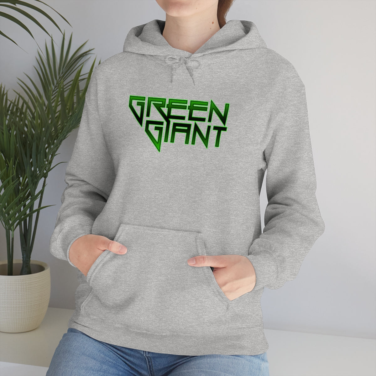 Green Giant Unisex Hoodie