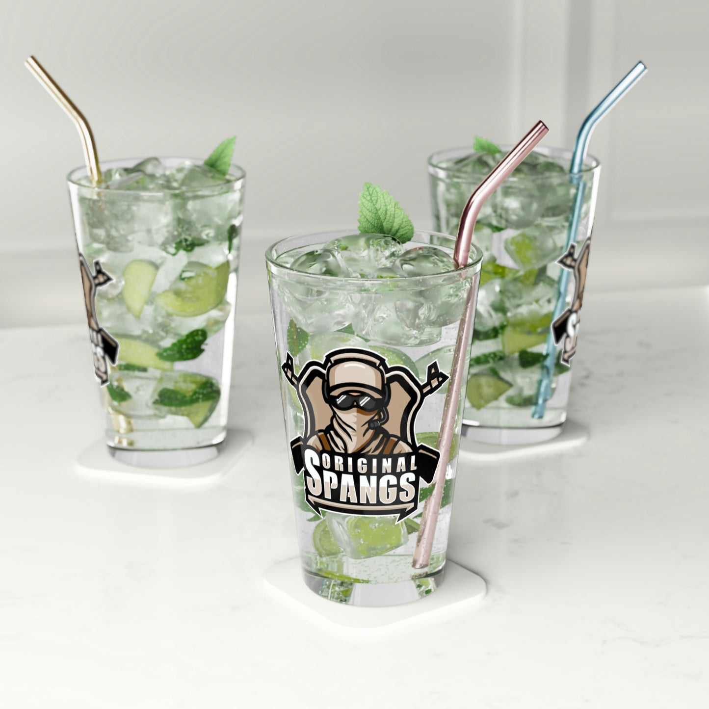Spangs Pint Glass, 16oz
