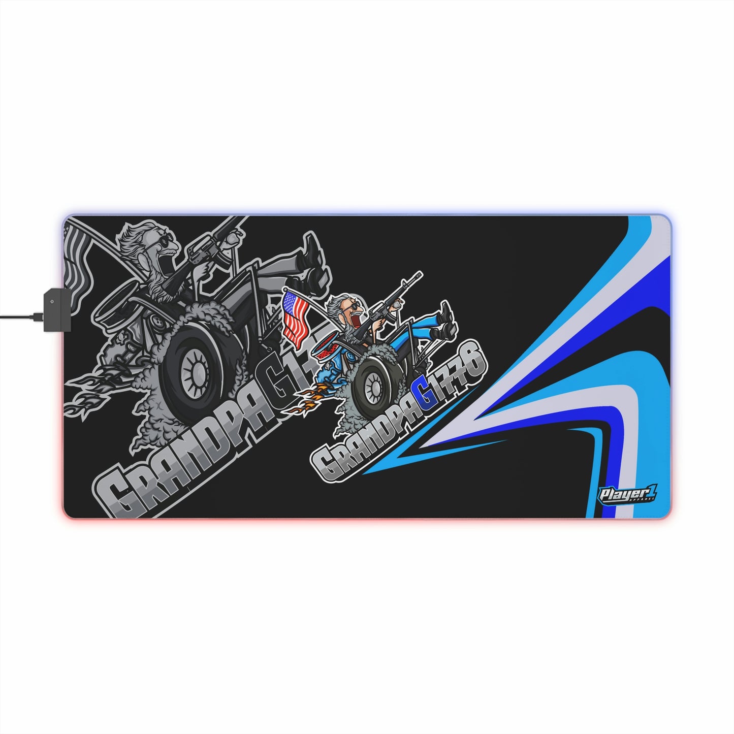 GrandpaG LED Gaming Mouse Pad