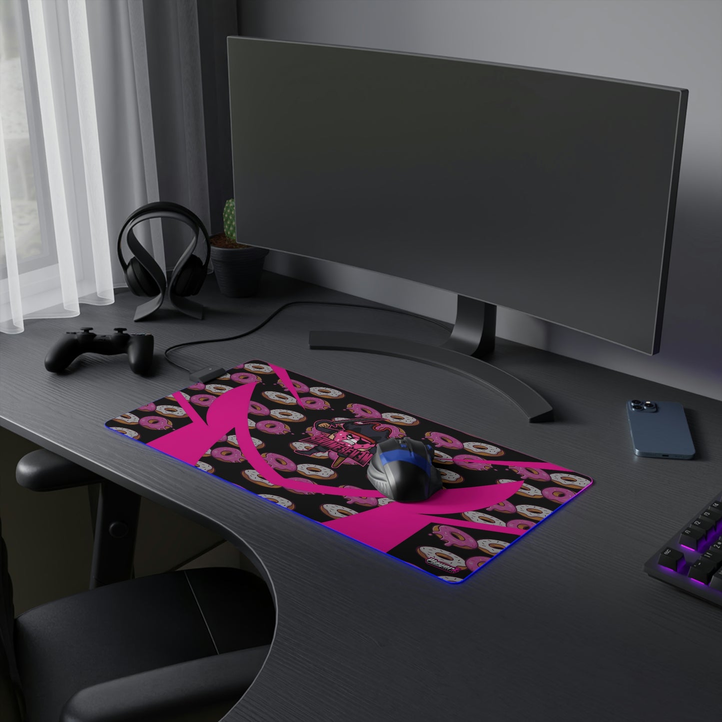 SixOneSev3n LED Gaming Mouse Pad