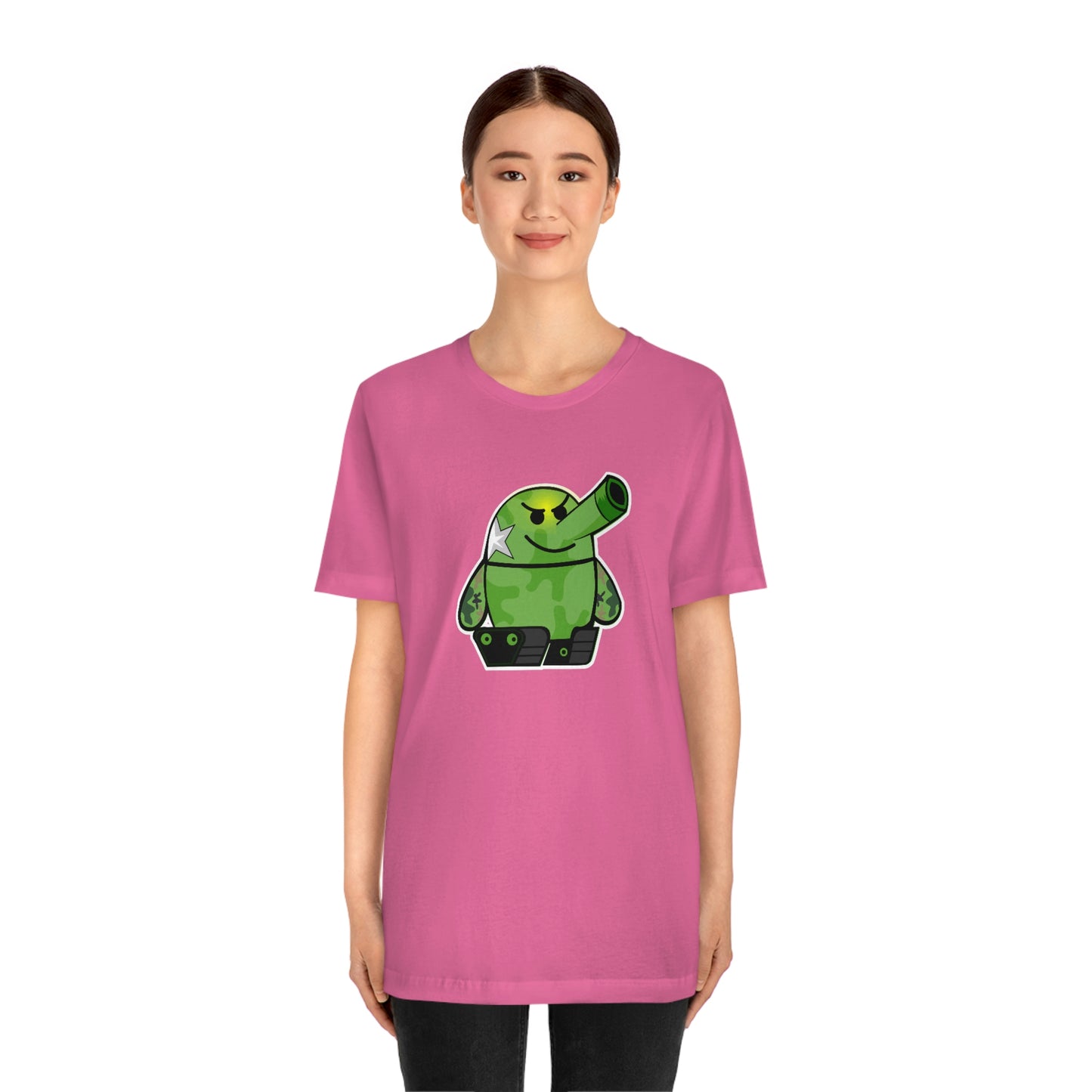 Smarmy Tank Cartoon Unisex T-shirt