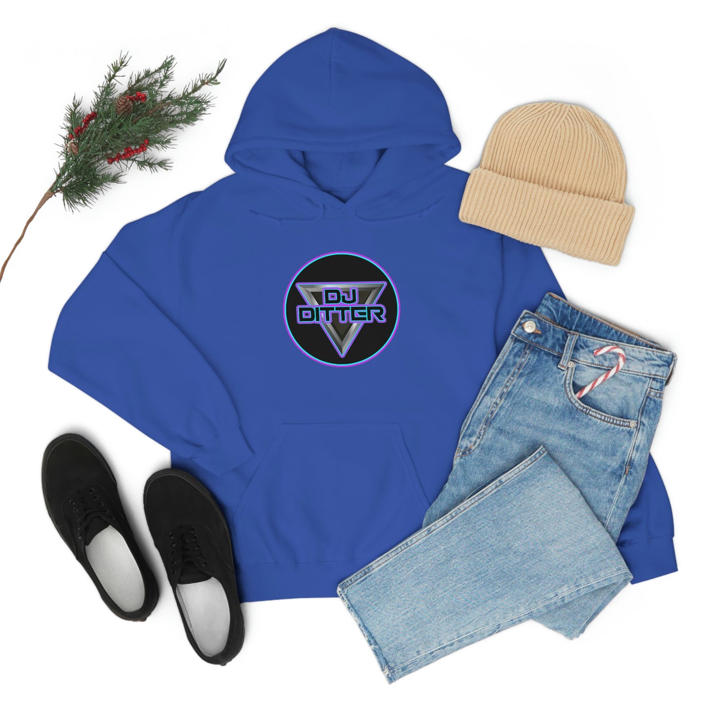 Dj Ditter Circle Logo Unisex Hoodie