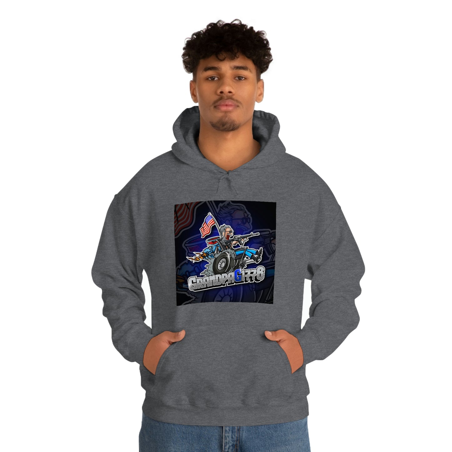 GrandpaG Silhouette Unisex Hoodie