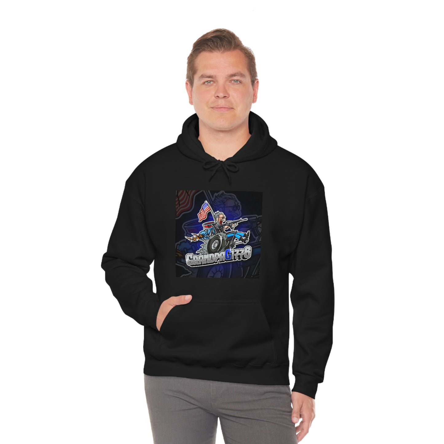 GrandpaG Silhouette Unisex Hoodie