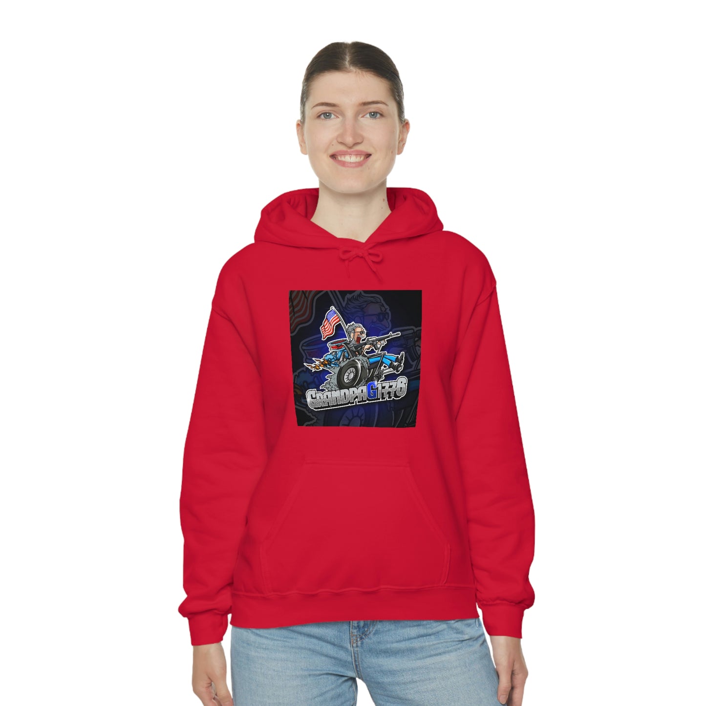 GrandpaG Silhouette Unisex Hoodie