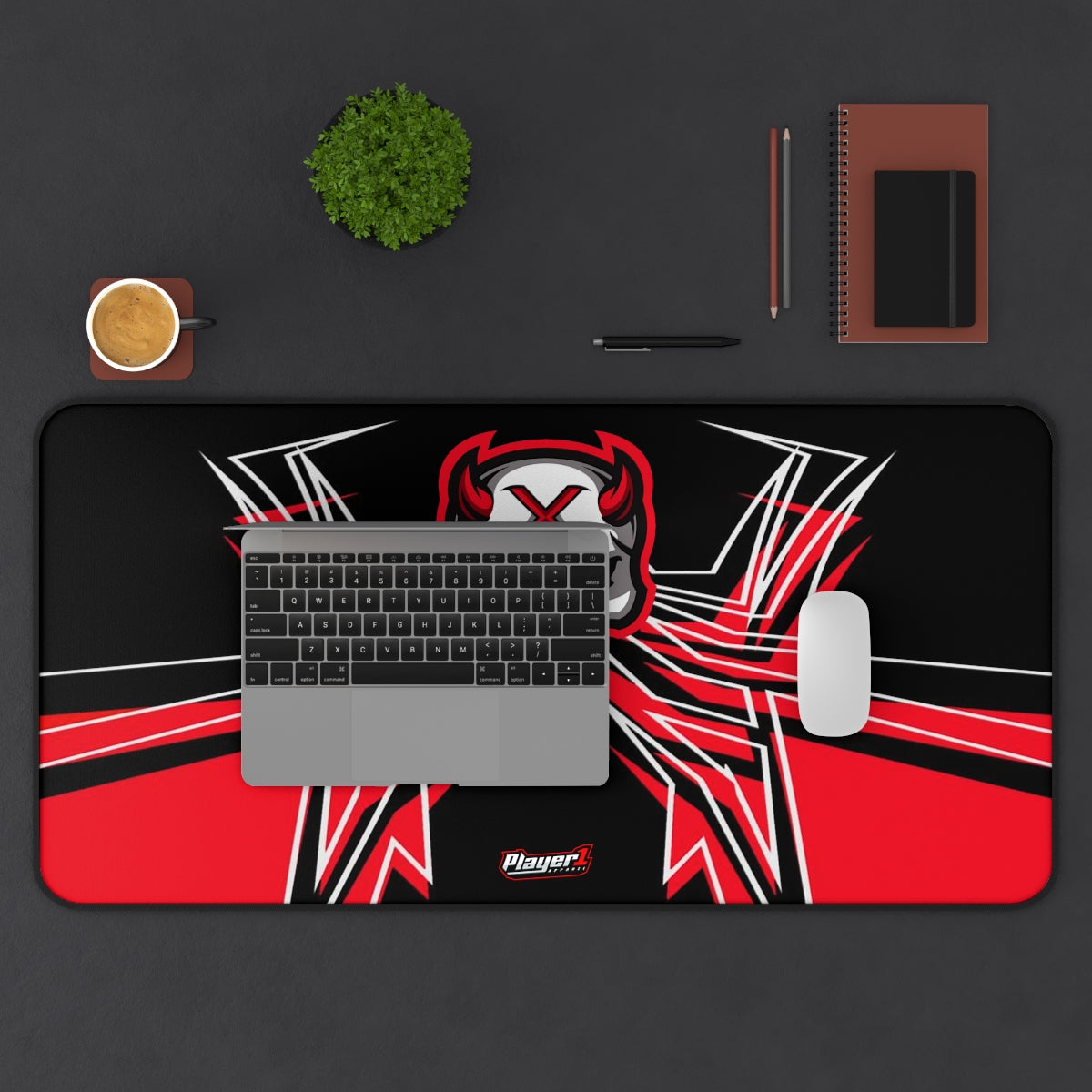 Red Bit Mouse Pad