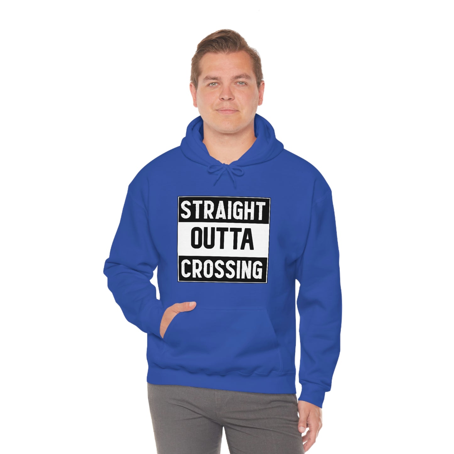 Straight Outta Crossing Unisex Hoodie