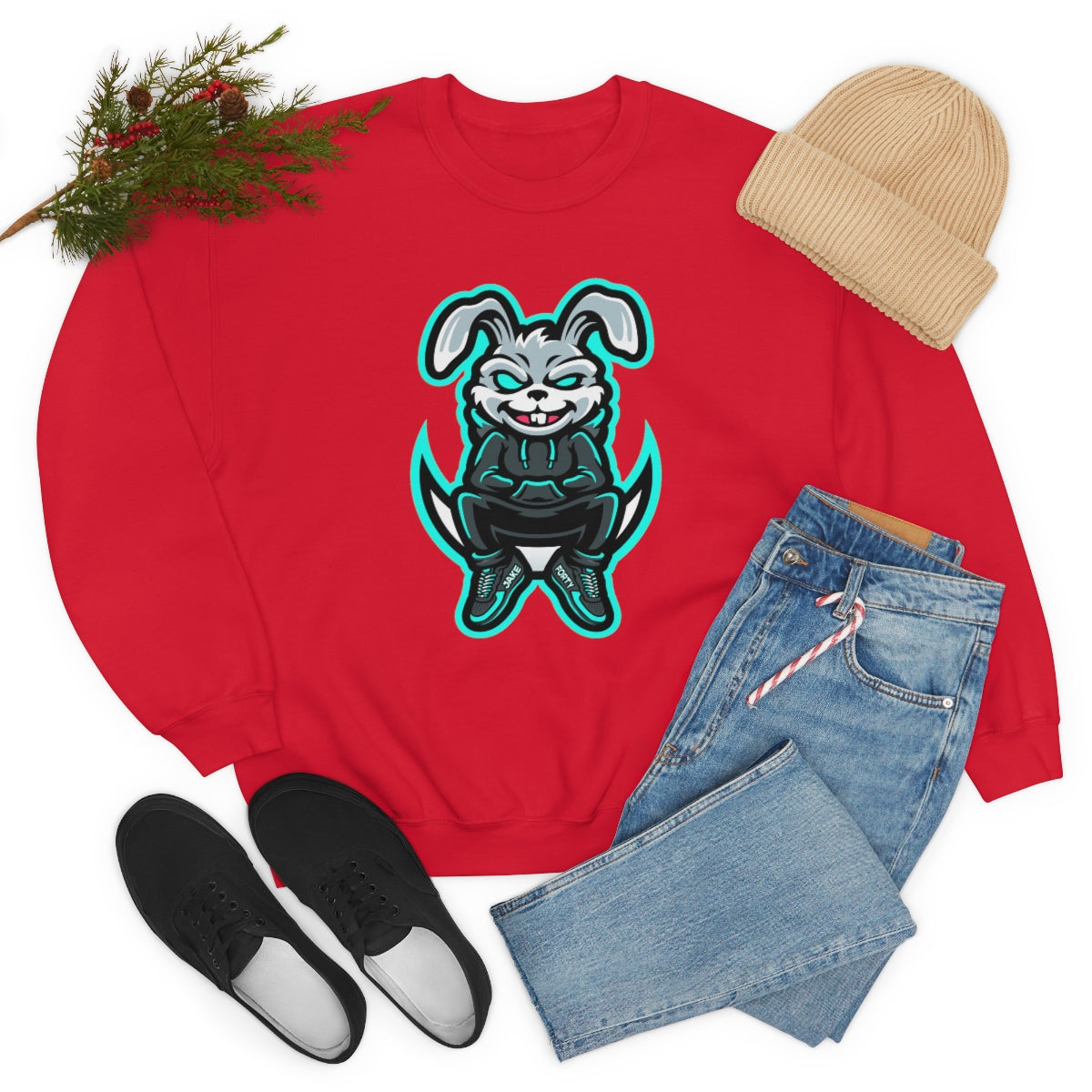JakeForty Rabbit Unisex Sweatshirt