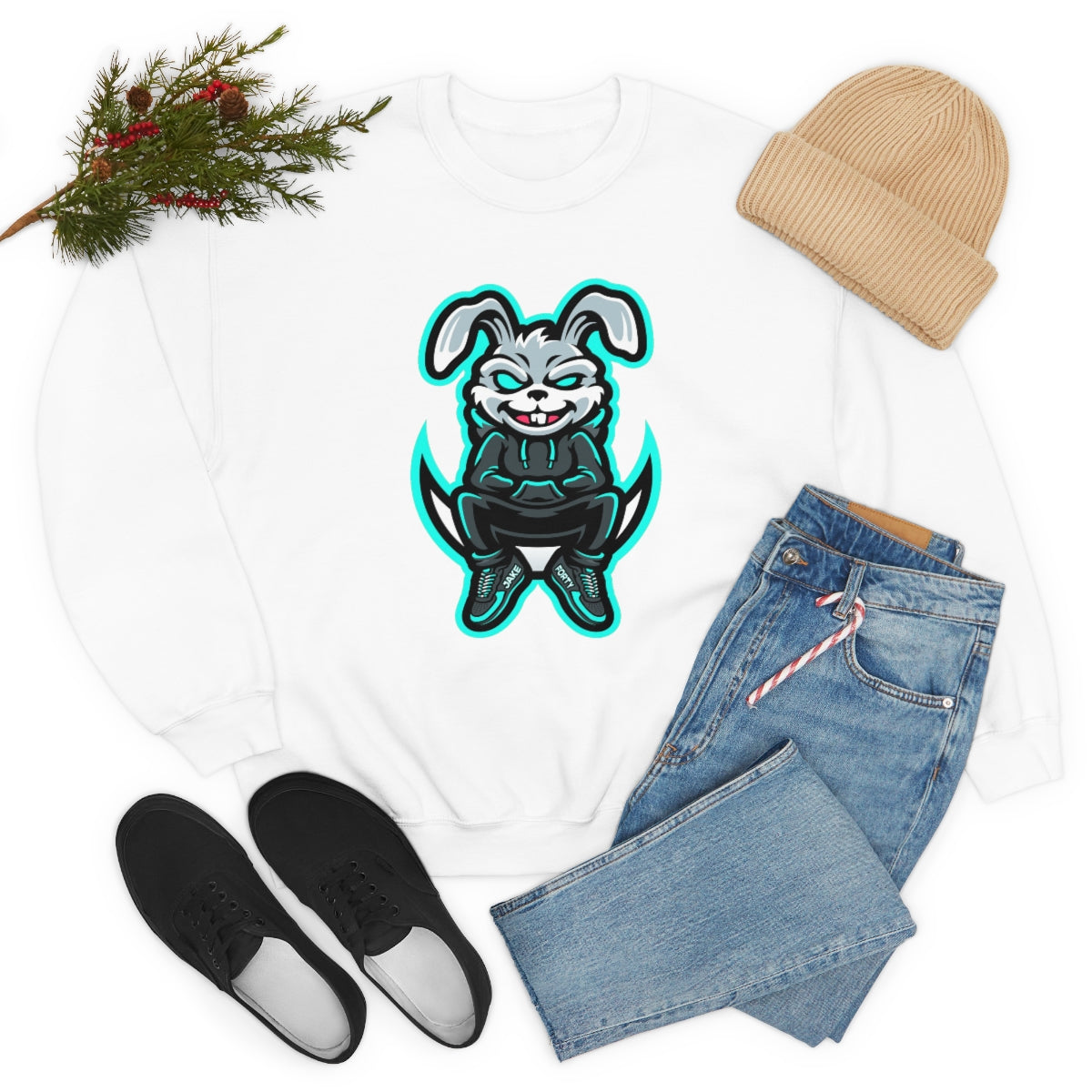 JakeForty Rabbit Unisex Sweatshirt