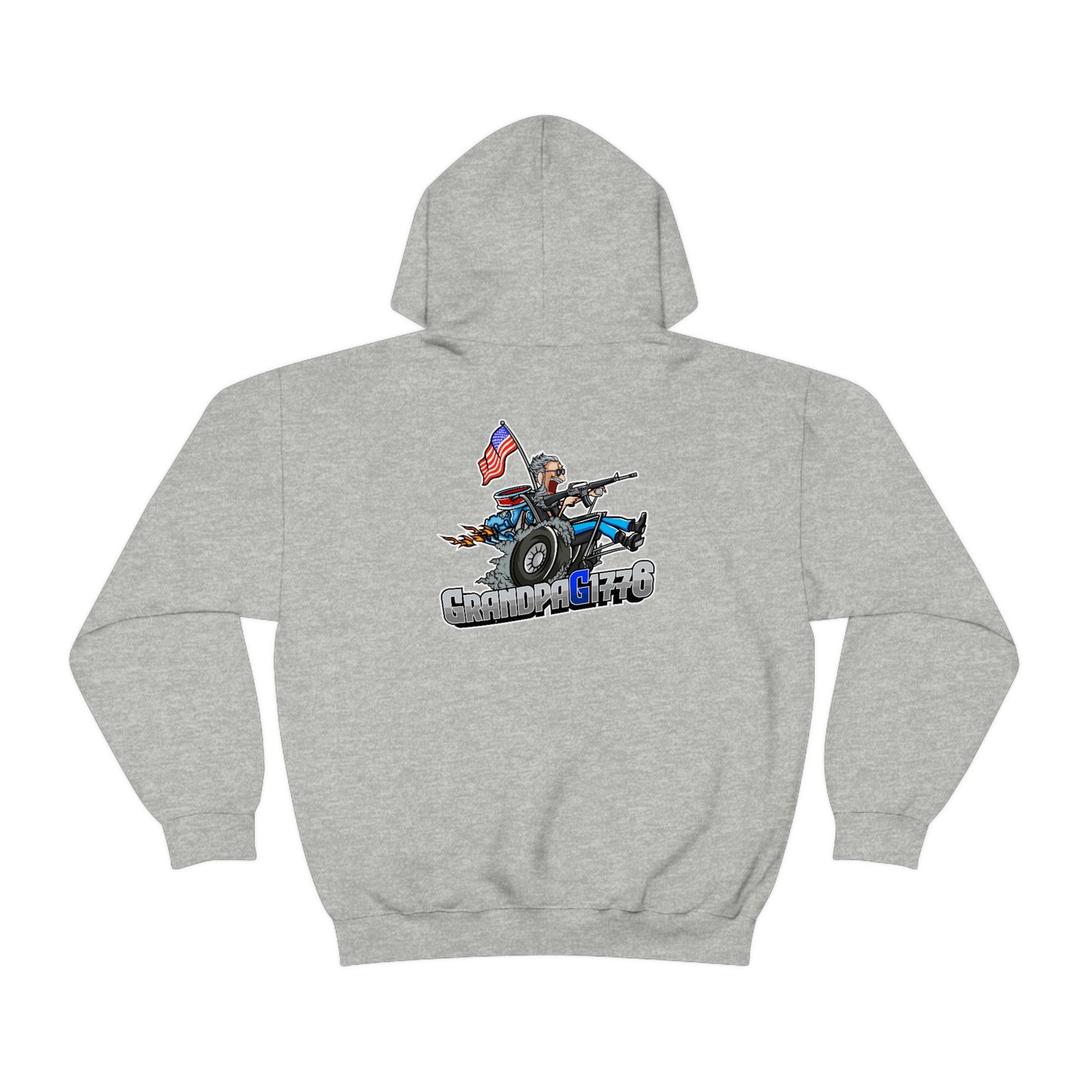 GrandpaG Back Option Unisex Hoodie