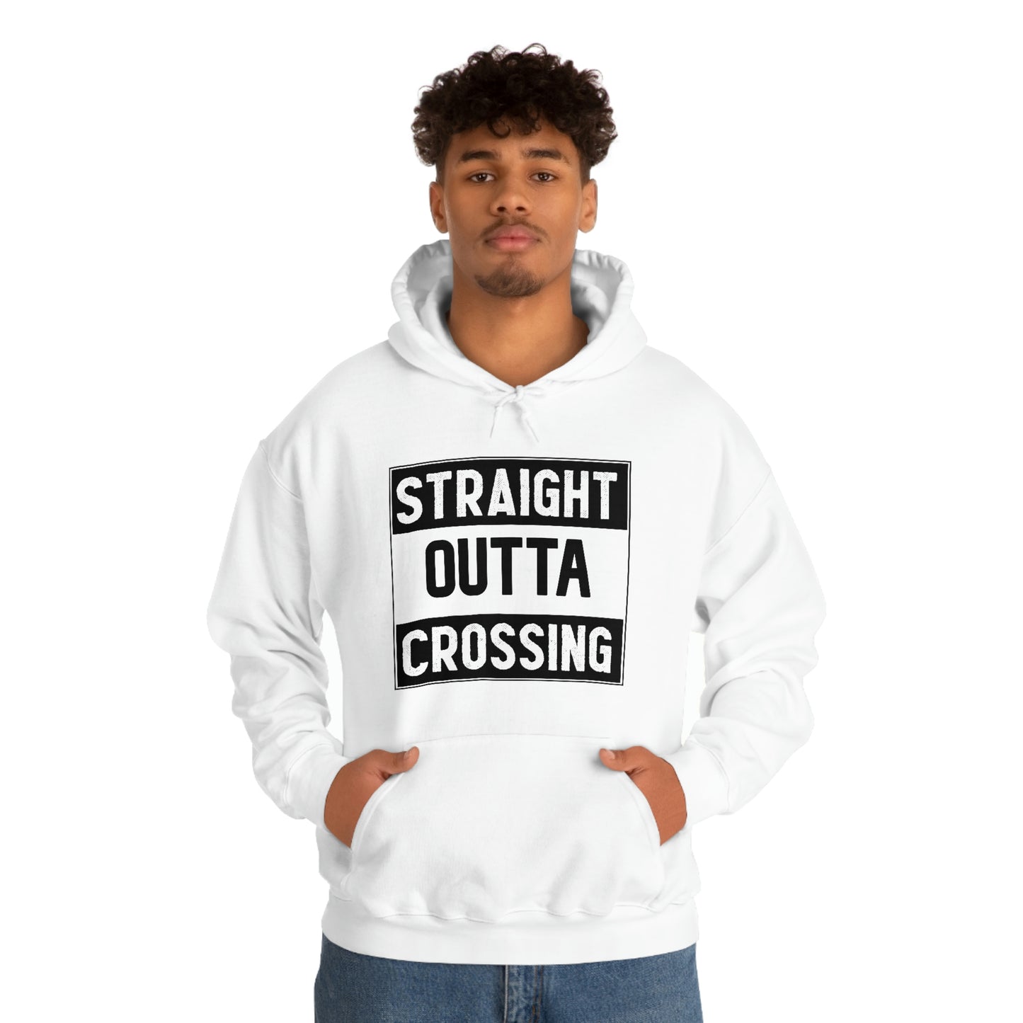 Straight Outta Crossing Unisex Hoodie