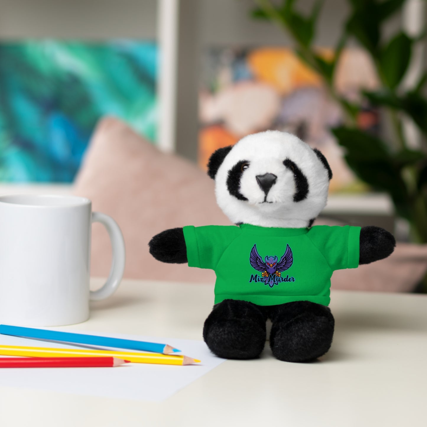 Miz Murder Stuffed Animals with Tee
