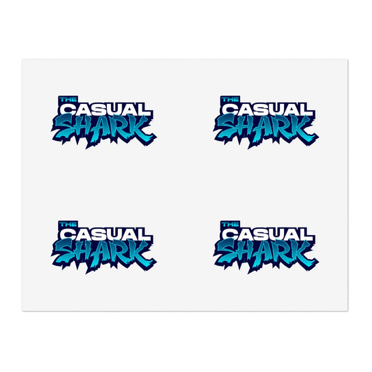 Casual Shark Sticker Sheets