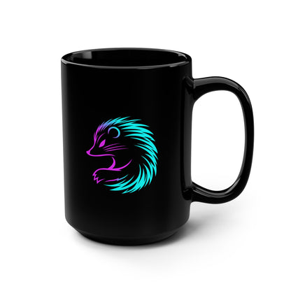 Kraven Quills Black Mug, 15oz