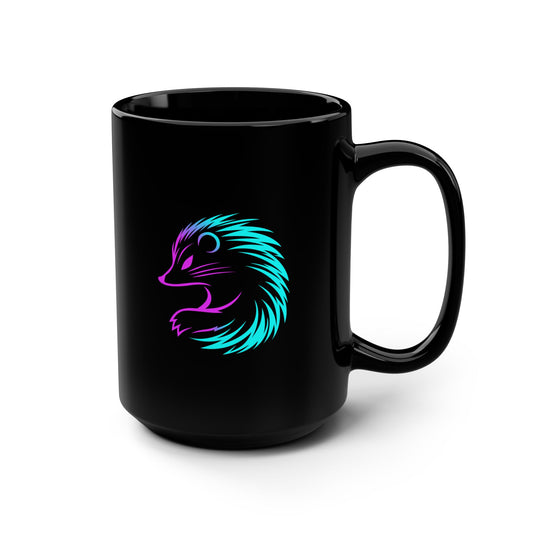 Kraven Quills Black Mug, 15oz