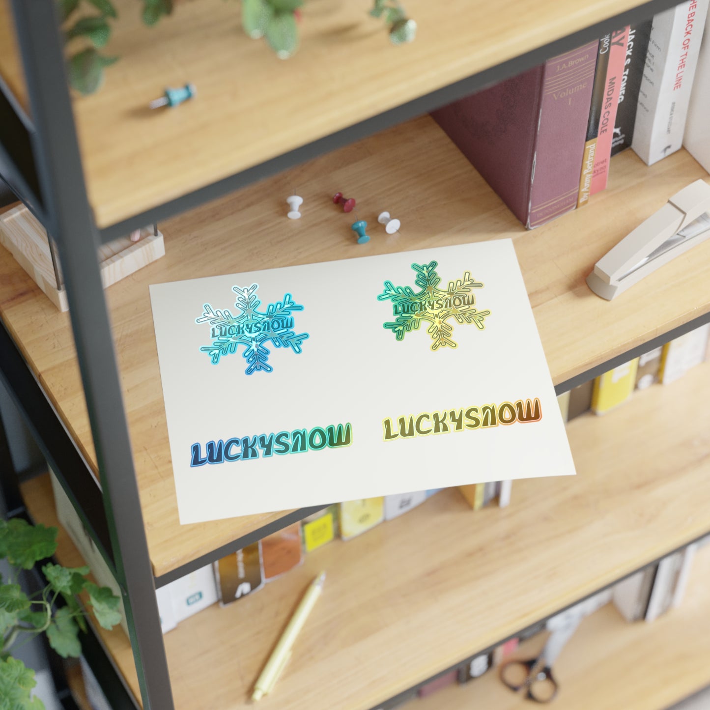 LuckySnow Sticker Sheets