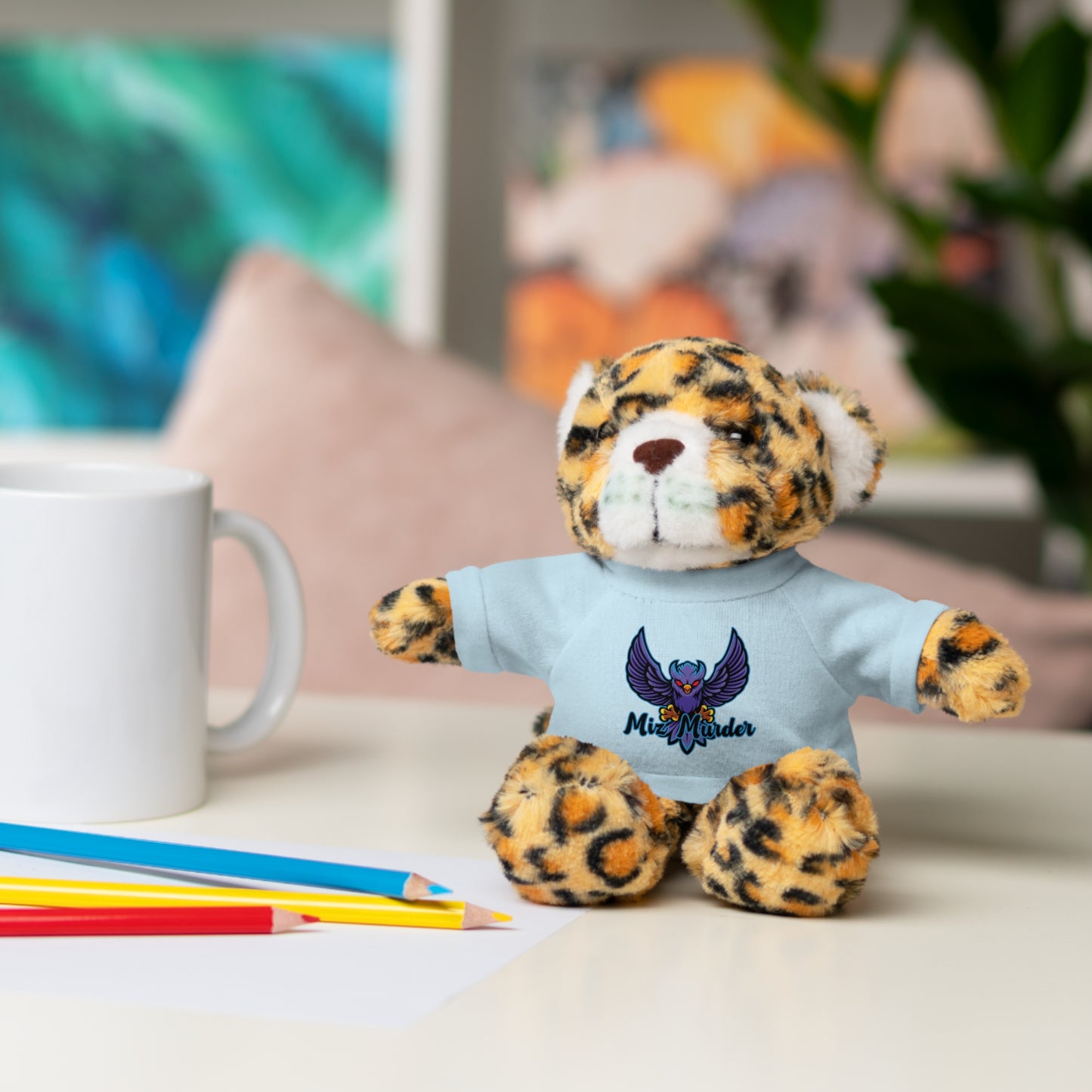 Miz Murder Stuffed Animals with Tee