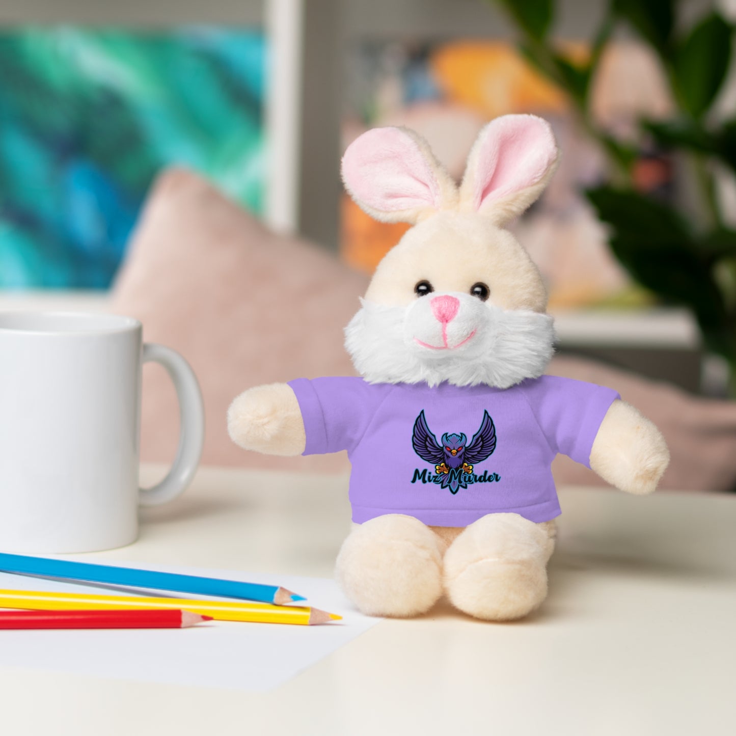 Miz Murder Stuffed Animals with Tee