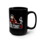 Deadlyshot16 Black Mug, 15oz