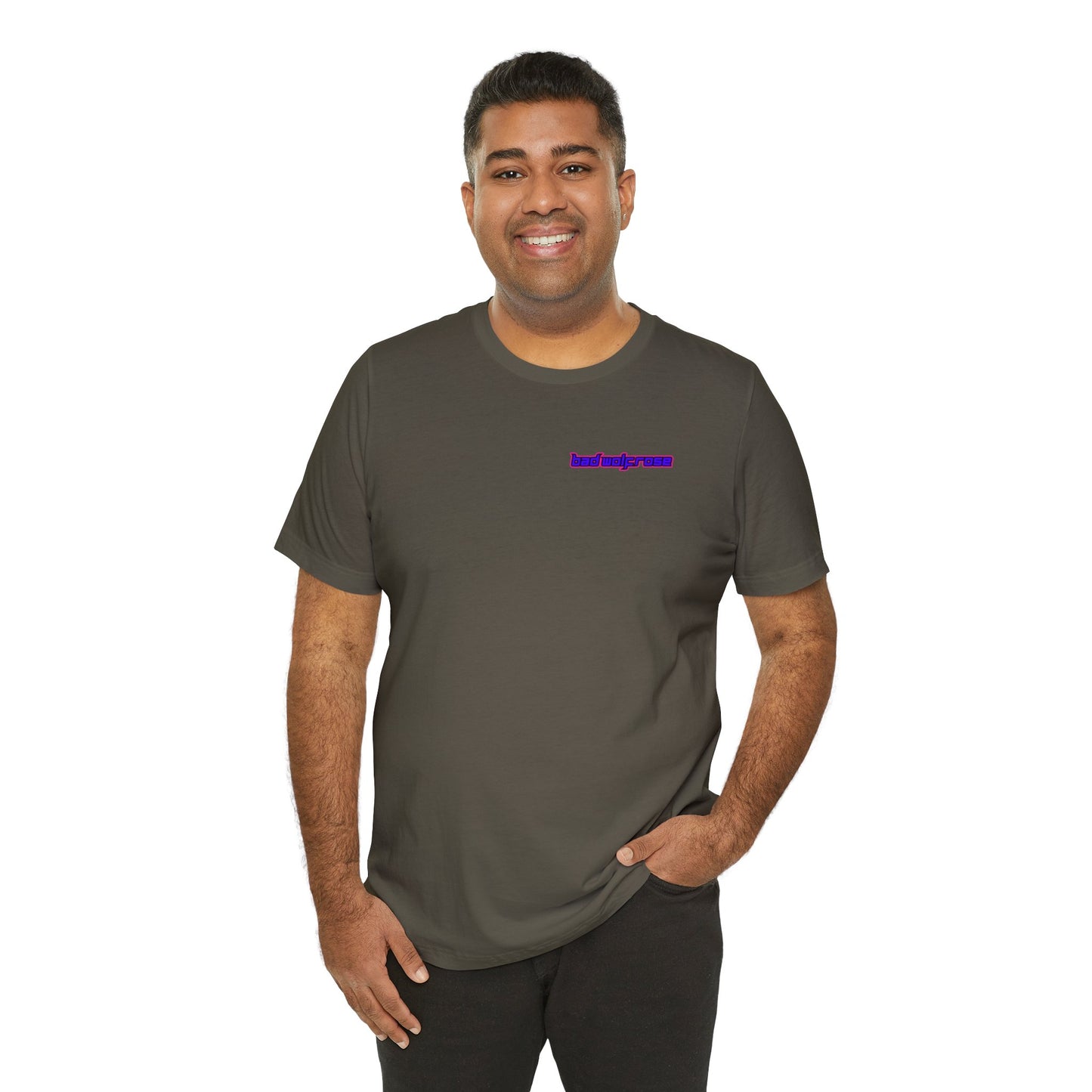 BadWolfRose Back Print Unisex T-shirt