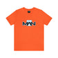 IceMan Classic With Blue On Black & White Unisex T-shirt