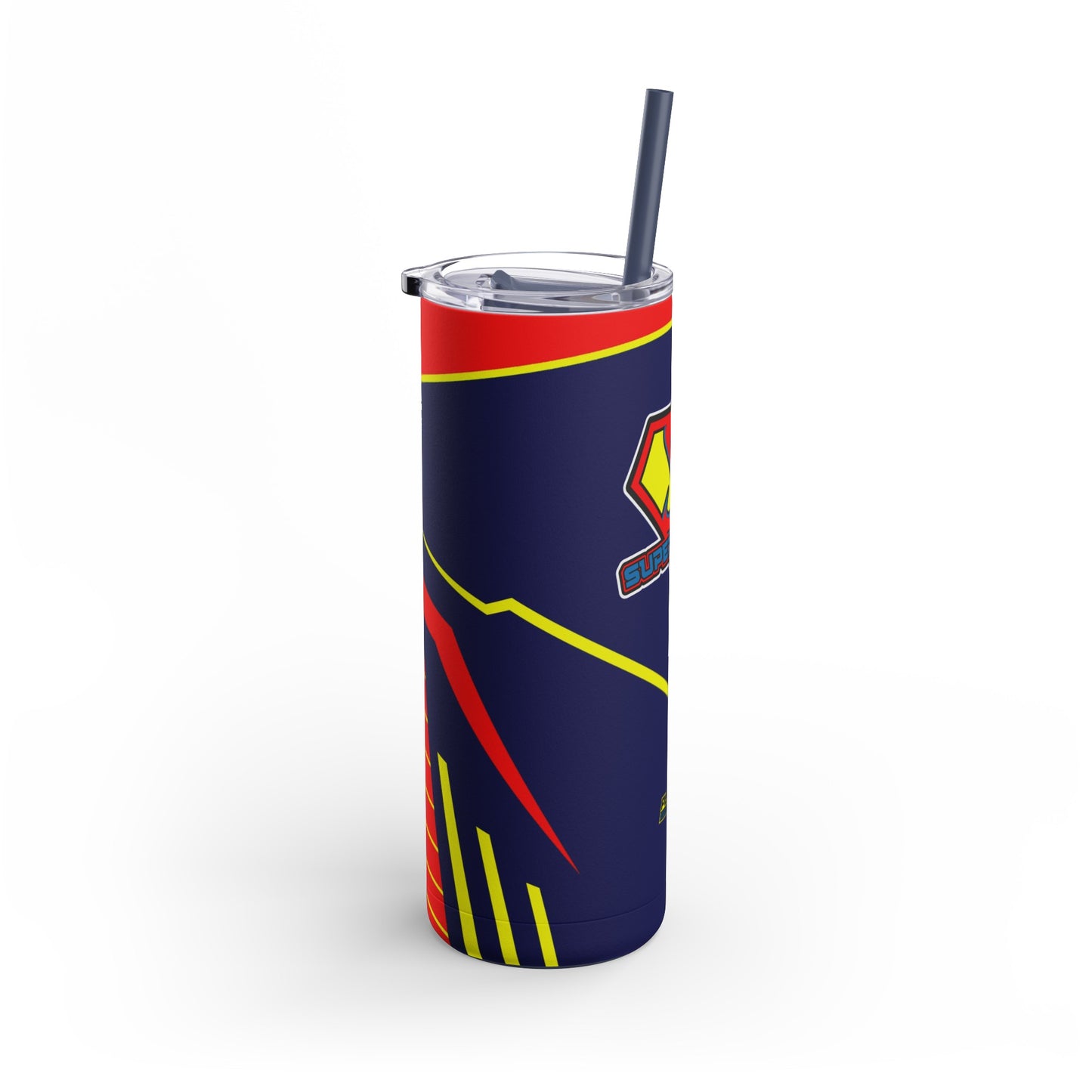 Superman85 Skinny Matte Tumbler, 20oz