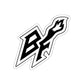 BlackFox White & Black Stickers
