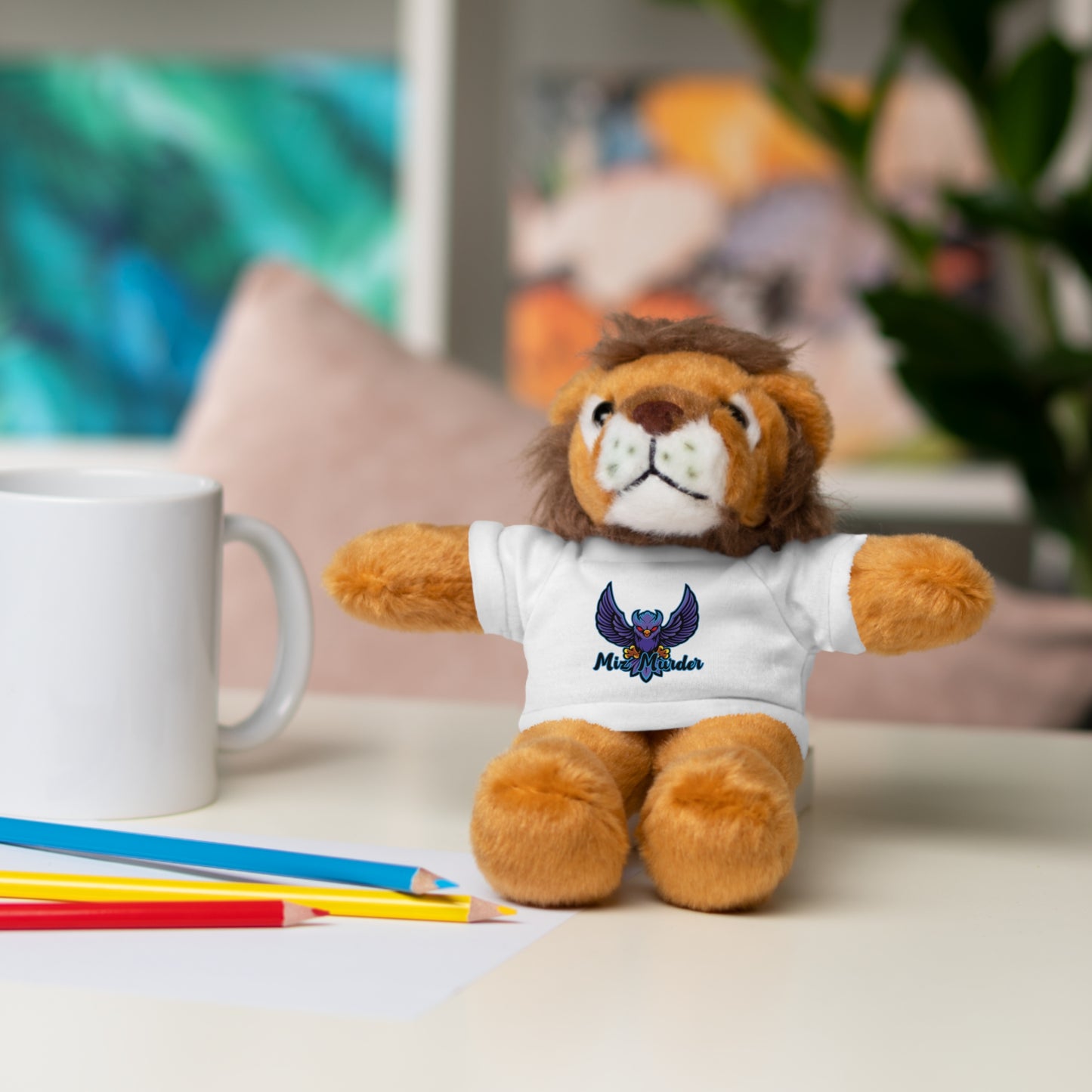 Miz Murder Stuffed Animals with Tee