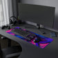 BadWolfRose LED Gaming Mouse Pad