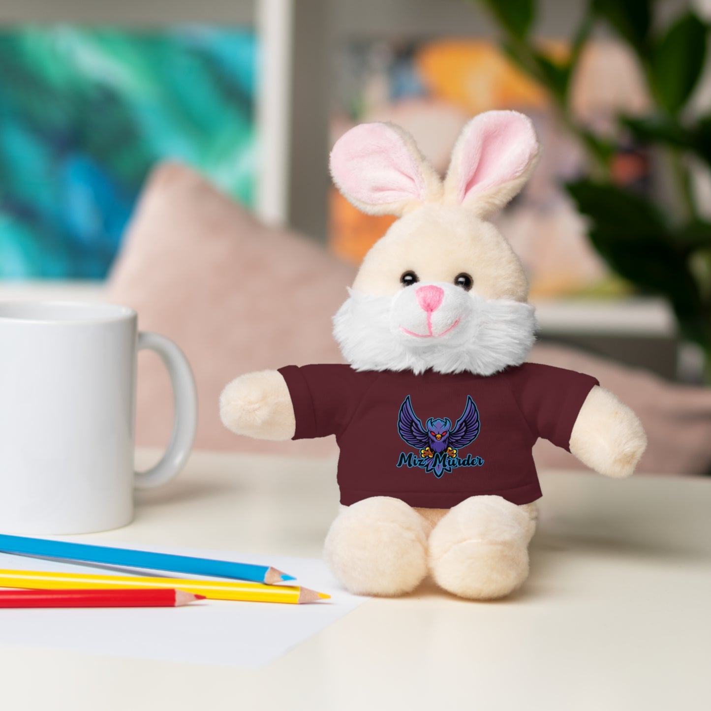 Miz Murder Stuffed Animals with Tee