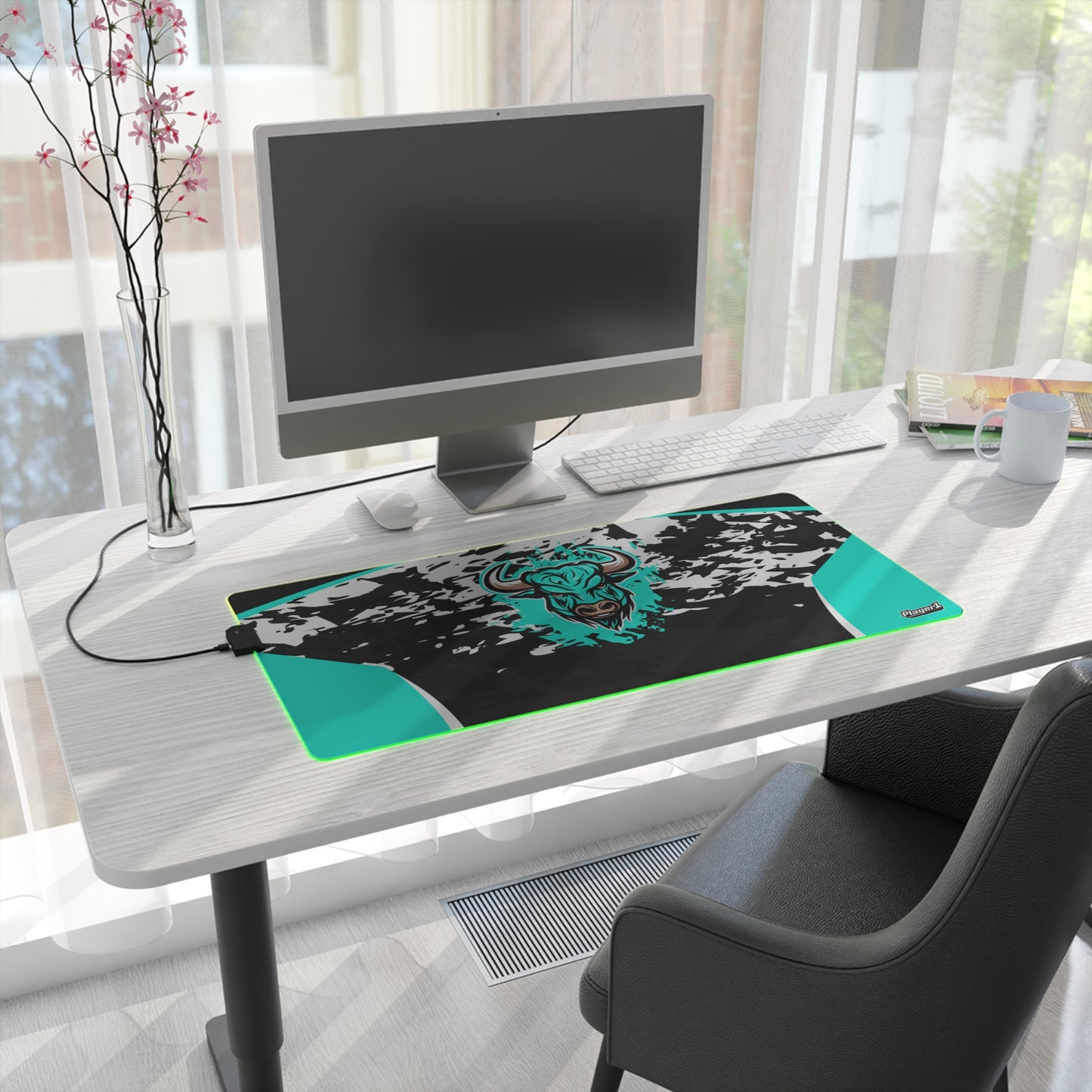 Rocky Buffulo LED Gaming Mouse Pad