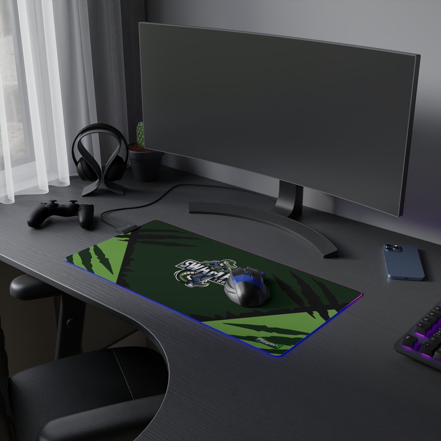 Swampy LED Gaming Mouse Pad